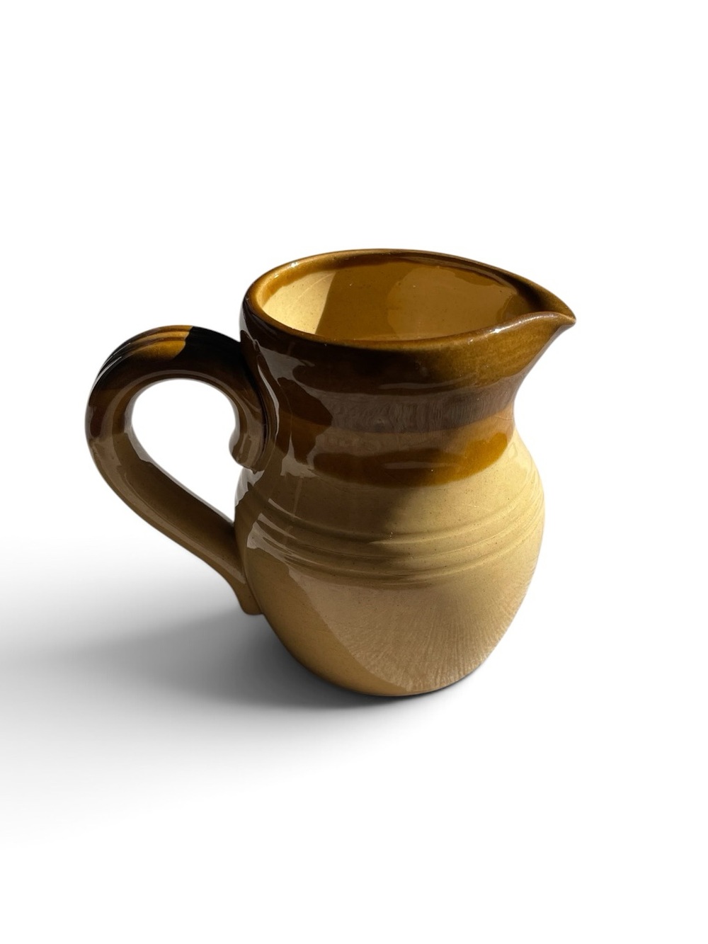 Vintage Granville Pottery Pitcher 5 " (England) Cottage Core